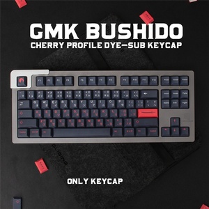 GMK Bushido Keycaps PBT 130 Phím <span class=keywords><strong>Cherry</strong></span> Hồ Sơ DYE-Sub Cơ Khí Bàn Phím Keycap Cho MX Chuyển Với 6.25U Thanh Không Gian - Product Image 3