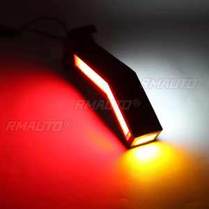 2 luces LED dinámicas para remolque, intermitentes laterales, luces de posición para coche, furgoneta, camión, luz de freno y señal de parada - Product Image 5