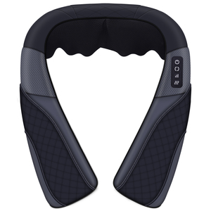 Elettrico LUYAO Shiatsu Impastare Riscaldata <span class=keywords><strong>Collo</strong></span> <span class=keywords><strong>Spalla</strong></span> e Schiena Massaggiatore Cintura Scialle con caricabatteria da auto - Product Image 1