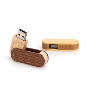 Gitra Thanh USB Gỗ Tre Bộ Nhớ <span class=keywords><strong>Flash</strong></span> 4GB 8GB Bộ Nhớ USB Xoay Ổ USB Có In Logo - Product Image 2