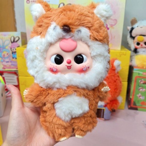 Tendance 100% Original BB3 boîte aveugle 6 pièces/boîte bébé trois grandes poupées en peluche Cutie série V1 PVC vinyle pendentif suspendu décoratif - Product Image 4