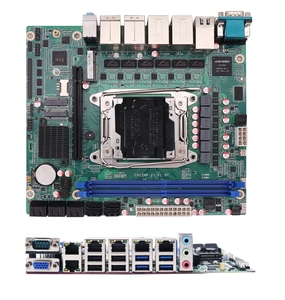 Bkhd 2024 Bo mạch chủ NAS C612 6*2.5g lan10 * SATA 2 * pciex16 Intel LGA2011 Xeon E5 CPU Fan ruenas ifirewall router mà không cần CPU - Product Image 3