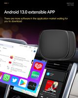 30% de Descuento Adaptador de Caja AI CarPlay para Autos con Android 13.0, 8 Núcleos, 4G+64G, Netflix/YouTube/TikTok, Plug & Play