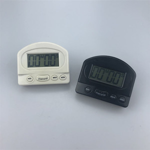 Electronic Kitchen <b>Timer</b> 60 Min Digital Display White And Black Touch Control For Cooking Baking Timing - Product Image 1