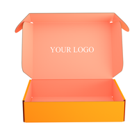 Offre spéciale taille personnalisée carton ondulé solide impression logo papier kraft boîte postale d'emballage d'expédition pour approbation