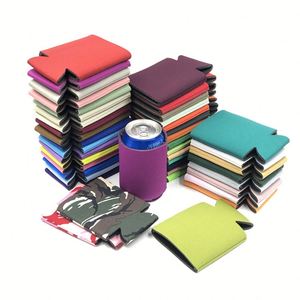 Enfriador de Latas de Cerveza Plegable de Neopreno para Campamento y Picnic al Aire Libre - Product Image 1