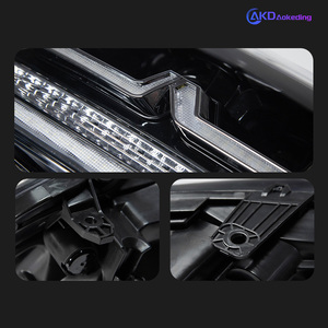 2PCS AKD Faros Delanteros para <span class=keywords><strong>VW</strong></span> Amarok DRL 2010-2020 Lente de Señalización <span class=keywords><strong>Caravelle</strong></span> DRL Accesorios Automotrices - Product Image 6