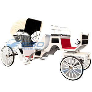 Venta al por mayor: Carruaje de boda estilo real europeo con caballos para excursiones turísticas, carruaje eléctrico personalizable y robusto. - Product Image 1