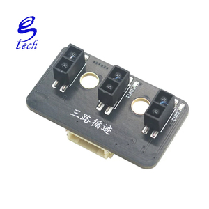 Módulo de Sensor de Seguimiento de Líneas por Infrarrojos Triple Original de 5V, Electrónico, para Proyectos DIY de Coches Inteligentes - Product Image 4