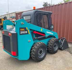 Cargadora compacta Sunward SWL2820 de alta potencia 2025, nueva cargadora compacta diésel para construcción con trituradora forestal - Product Image 2