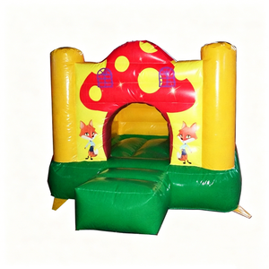 <span class=keywords><strong>Castillo</strong></span> Inflable con Diseño de Zorro Hongo, Brincolín Comercial para Niños, Ideal para Fiestas en <span class=keywords><strong>el</strong></span> Patio Trasero - Product Image 4
