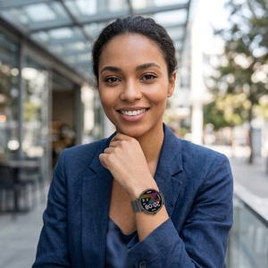 Reloj Inteligente para Mujer 2026, Resistente al Agua, Monitor de Ritmo Cardíaco, SpO2, Monitor de Sueño, Relojes Inteligentes Personalizados, Directo de Fábrica, Venta al Por Mayor, MOQ Bajo - Product Image 3