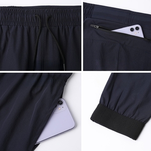 Pantalon de Course Homme Séchage Rapide Léger Taille XL Décontracté Sport Jogging Ceinture Élastique Taille Plate Coupe Droite pour Entraînement Fitness - Product Image 3