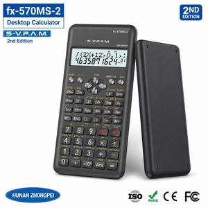 Calculadora Científica fx-570MS-2, 401 Funciones, Matriz, Vector, Número Complejo, Solución <span class=keywords><strong>de</strong></span> <span class=keywords><strong>Ecuaciones</strong></span>, Ingeniería Diferencial - Product Image 4
