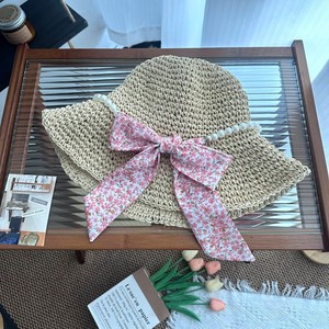 Chapeau <span class=keywords><strong>de</strong></span> soleil <span class=keywords><strong>en</strong></span> paille à large <span class=keywords><strong>bord</strong></span> pour femme avec nœud <span class=keywords><strong>en</strong></span> perles et ruban, idéal pour l'été, la plage, les vacances et les voyages <span class=keywords><strong>en</strong></span> <span class=keywords><strong>bord</strong></span> <span class=keywords><strong>de</strong></span> <span class=keywords><strong>mer</strong></span> - Product Image 2