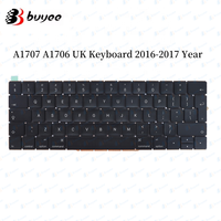 Clavier noir pour ordinateur portable A1706 A1707 UK RU FR SP GR pour Macbook Pro 13 ''A1706 15'' A1707 2016 2017 de remplacement testé