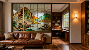 Dôme en <span class=keywords><strong>verre</strong></span> décoratif peint à la main pour plafond d'église, lucarne de villa de luxe, <span class=keywords><strong>verre</strong></span> artistique, <span class=keywords><strong>verre</strong></span> trempé thermoformé, motif personnalisé 16m - Product Image 5