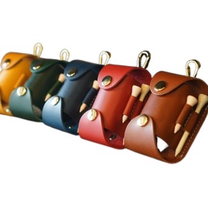 Sac de golf minimaliste de style coréen, peut être accroché à la taille, mini sac de golf en cuir PU, sac de rangement de golf de couleur unie, petit sac de golf - Product Image 5