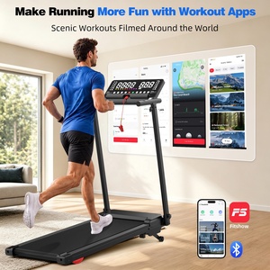 Tapis de marche intelligent EU avec contrôle par application, inclinaison automatique de 12 %, pour bureau, vitesse 1-12 km/h, portable, fitness à domicile et au bureau - Product Image 2
