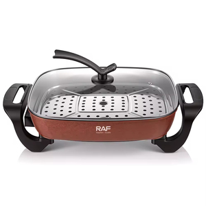 1500W Electric Hot <b>Pot</b> With High 10L Capacity Design Knob Control and Uniform Heating for Home Cooking and Family MealsPot - Product Image 1