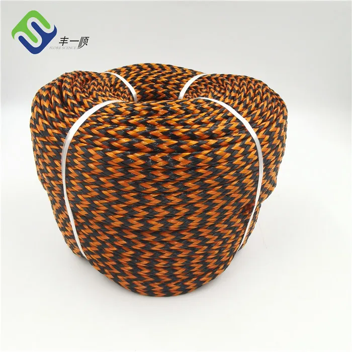 China 4mm PE Hollow Braided Packing Rope Green Color With High UV