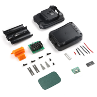 Kit de remplacement BMS et boîtier de batterie avec carte de protection de charge PCB pour kit de batterie DCB120 12V 3 ou 6 cellules DWT E Tool