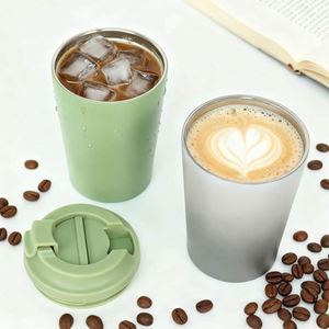 Gobelet à café portable à double paroi en acier inoxydable pour sublimation, vente en gros, avec infuseur - Product Image 2