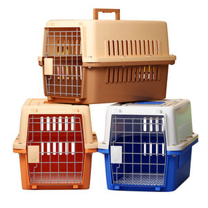 <span class=keywords><strong>Jaula</strong></span> portátil para perros en azul, blanco, gris y naranja, <span class=keywords><strong>jaula</strong></span> para mascotas aprobada por la aerolínea, Perrera de plástico y hierro/<span class=keywords><strong>Jaula</strong></span> para uso en exteriores - Product Image 6