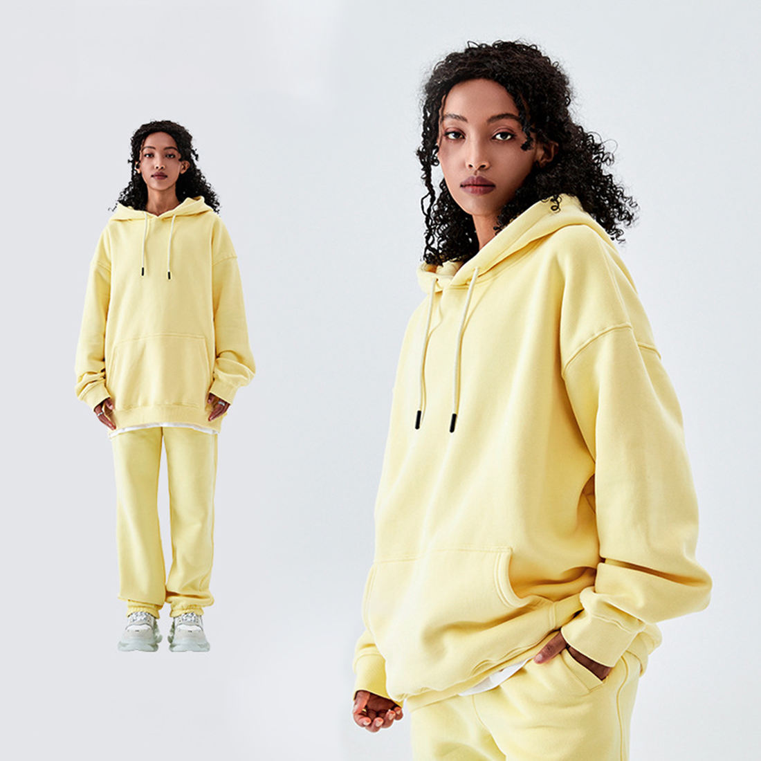 Light Yellow hoodie