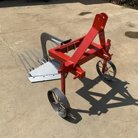 Sarcleuse à disques à 3 points pour tracteur agricole, mini-récolteuse de coton, charrue de récolte de pommes de terre, charrue de récolte de patates douces