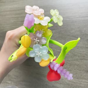 Dễ thương quà tặng sáng tạo Silicone gel bút ốc tình yêu Hoa Oải Hương Hình mịn bằng văn bản sinh viên trung tính bút - Product Image 6