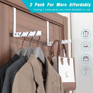 Porte-manteau pliable <span class=keywords><strong>à</strong></span> suspendre sur la porte 15x15cm, couleur comme sur l'image, <span class=keywords><strong>petit</strong></span> séchoir <span class=keywords><strong>à</strong></span> <span class=keywords><strong>linge</strong></span> pour suspendre les vêtements - Product Image 4