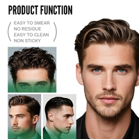 Pommade capillaire OEM ODM, marque privée, soluble dans l'eau, tenue forte, pommade coiffante