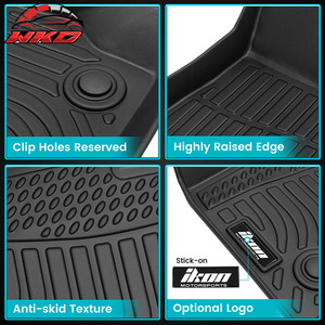 Fits For BMW X3 F25 2011-2017 For X4 F26 15-18 All Weather Floor Mats Carpets <b>TPE</b> 3PCS 3D Molded Waterproof - Product Image 3