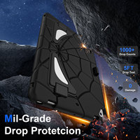 Étui antichoc pour enfants avec motif anime pour iPad 10.2 7e, 8e et 9e génération avec support pliable, sangle d'épaule, coque de protection robuste OEM ODM