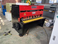Cisaille à guillotine électrique semi-automatique JIN DAJIN Q11B, nouvelle machine de découpe de métal 4mm*2000mm avec moteur à engrenages PLC