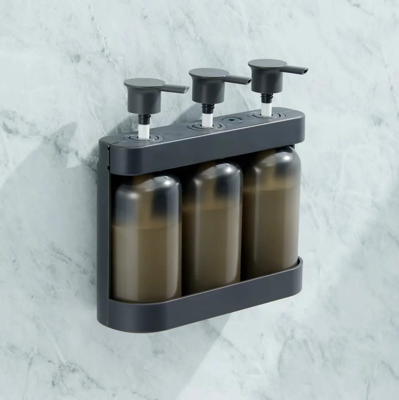 제조업체 맞춤형 유니버설 샤워 샴푸 로션 액체 비누 양각 고급 매트 펌프 헤드 디스펜서 복근 샴푸