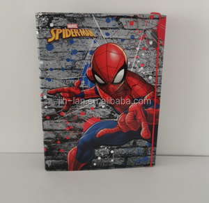 Personnalisation d'usine <span class=keywords><strong>Marvel</strong></span> <span class=keywords><strong>Comics</strong></span> <span class=keywords><strong>Hero</strong></span> Lever Arch File Boîte élastique Sac élastique Ensemble de papeterie - Product Image 6