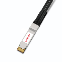 Câble Twinax en cuivre à connexion directe passive 200G QSFP56 Câble DAC 200G