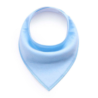 Bavoirs triangulaires en coton 100 % biologique, couleur unie, lavables, pour bébés et nouveau-nés – Vente en gros