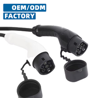 Chargeur de type 2 de haute qualité 16A 32A, prise femelle, connecteur de charge de véhicule électrique AC, vente directe du fabricant, ODE ODM