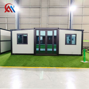 20 英尺模块化住宅豪华型 2 卧室和厨房可扩展预制集装箱房屋出售 - Product Image 1