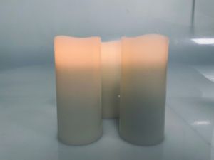 Bougie Pilier Électronique <span class=keywords><strong>LED</strong></span> Sans Flamme Personnalisée <span class=keywords><strong>avec</strong></span> <span class=keywords><strong>Télécommande</strong></span> pour Usage Domestique Noël Ramadan Accès Transfrontalier - Product Image 4