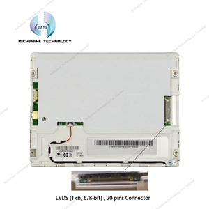 Richshine G065VN01 V221 Pantalla industrial 6,5 pulgadas LVDS 20pin 640*480 VGA marca AUO pantalla exterior de alto brillo - Product Image 4