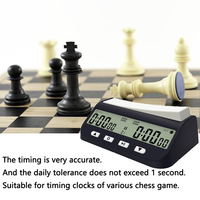 Horloge d'échecs minuterie d'échecs numérique compteur d'échecs international professionnel pour le jeu