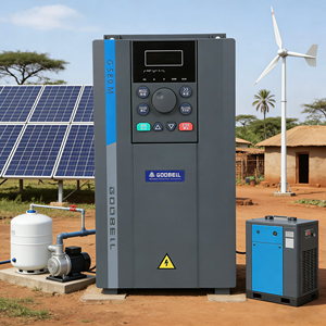 Goldbell High Efficiency 2.2kW 7.5kW 11kW <b>Solar</b> <b>Pump</b> MPPT 220V 380V 3 Phase VFD for Submersible Water <b>Pump</b> G580MPV G580MPV G580M - Product Image 1