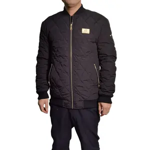 맞춤형 로고 남성 따뜻한 겨울 퍼프 야외 남성 퀼트 버블 퍼퍼 자켓 코트