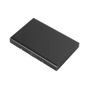 กล่องใส่นามบัตร 6 ช่อง สแตนเลสสตีล ที่ใส่บัตรเครดิตแบบมินิมอล 2 ชิ้น CardsVicloon - Product Image 2