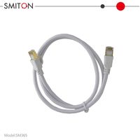 Câble réseau pour ordinateur, connecteur blindé RJ45, câble de raccordement Cat8