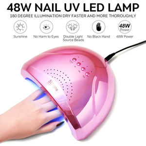 48W Professional UV LED Nail Lamp Fast Drying Nail Dryer Nail Art Machine Equipments Curing Lamp Salon Care Treatment Tool - Product Image 3